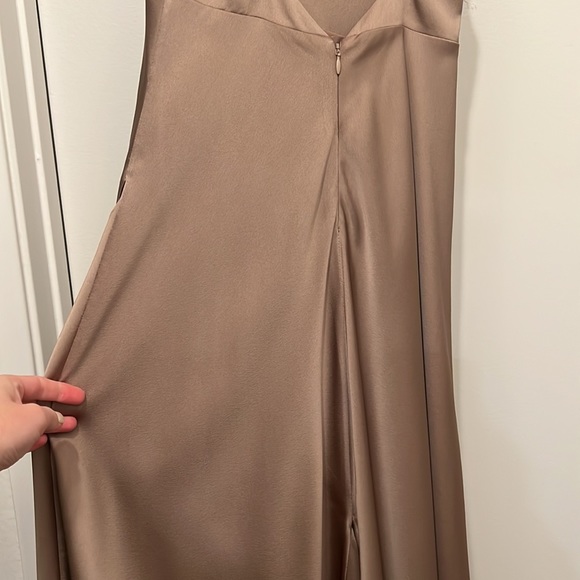 Fame & Partners Strappy Draped Gown - Picture 8 of 10